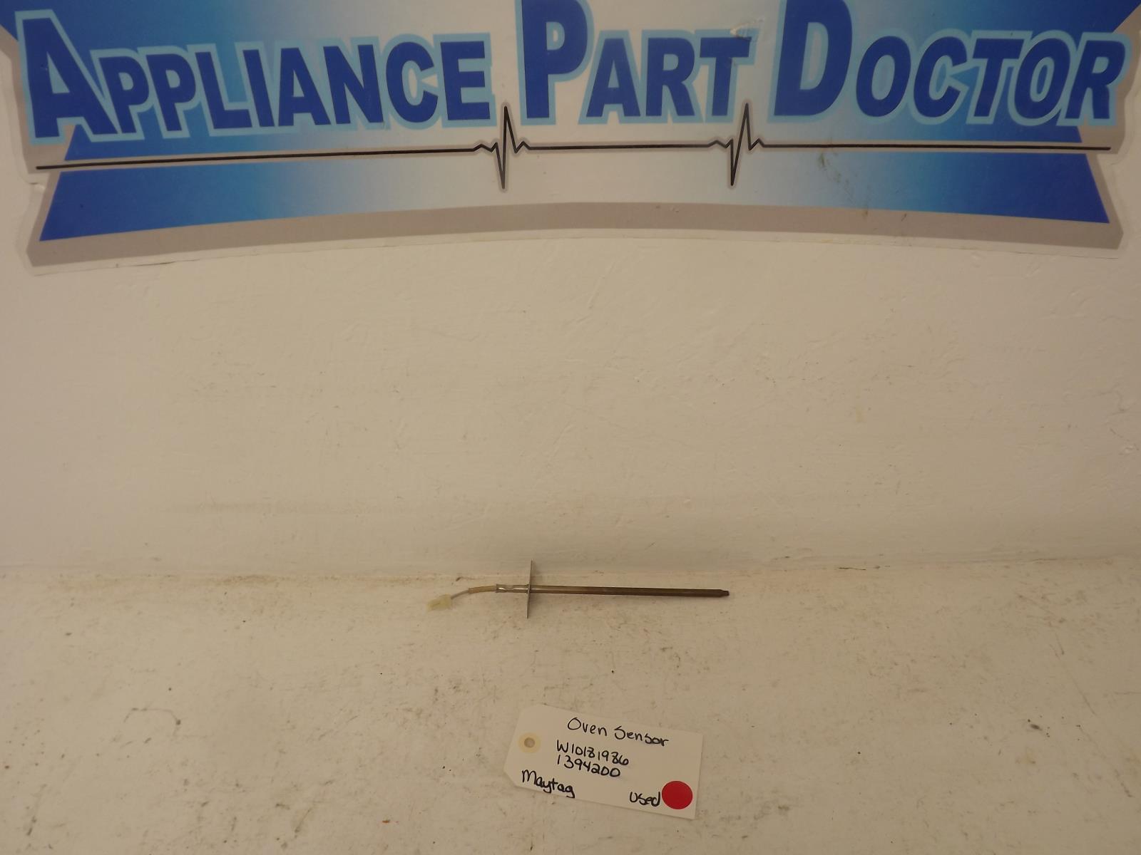 Maytag Range W10181986 1394200 Oven Sensor Used Maytag Range W10181986 1394200 Oven Sensor Used